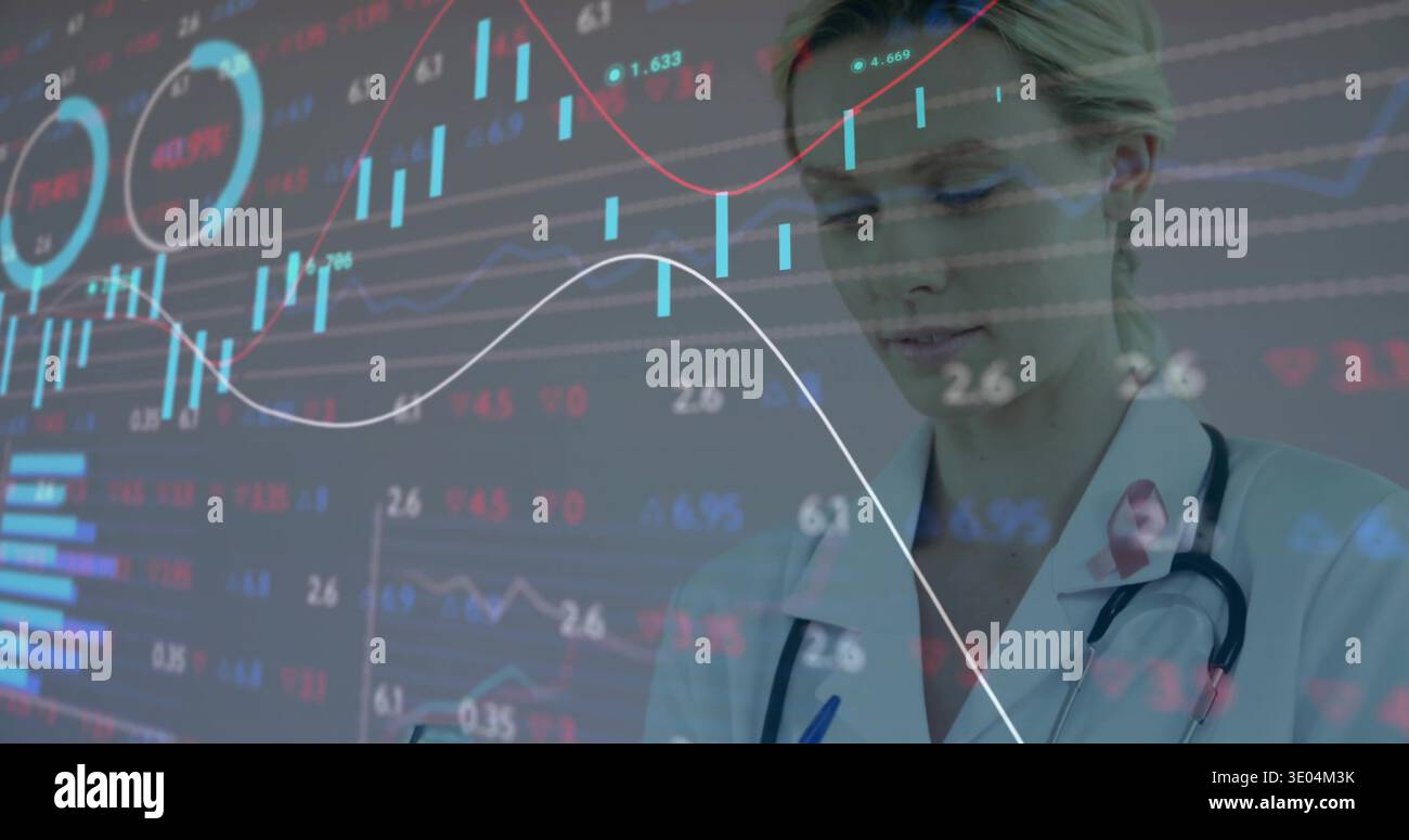 Doctor reading medical charts hi-res stock photography and images - Alamy
