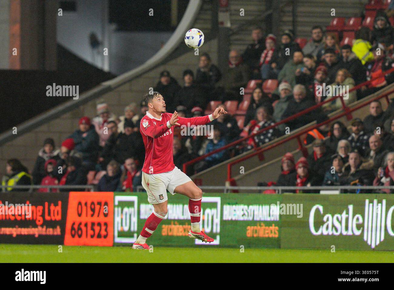 Stock Cae Ras 10th March 2026; Stok Cae Ras, Racecourse Ground, Wrexham, Wales; EFL ...