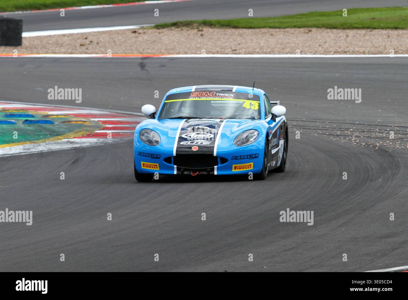 Archie Clark racing for Elite Motorsport in the Ginetta Championship at ...
