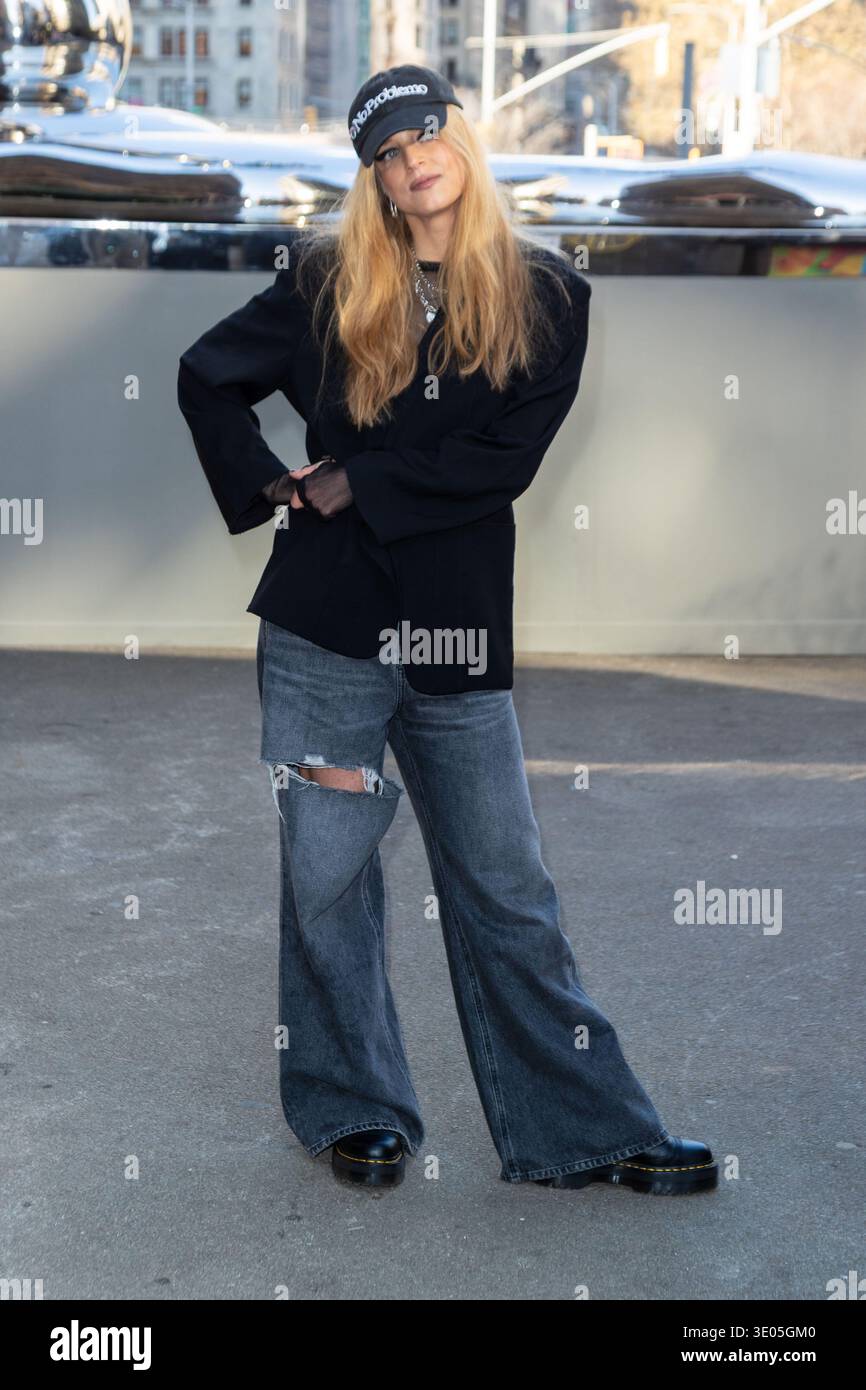 New York, NY, USA. 10th Mar, 2026. Charlotte Colbert at the unveilling ...