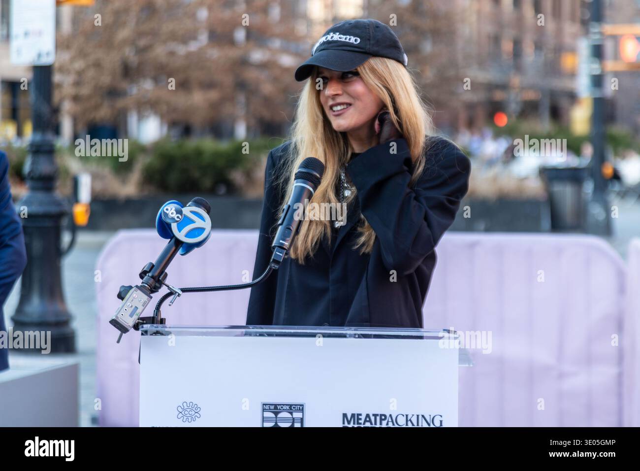 New York, NY, USA. 10 March, 2026. Charlotte Colbert at the unveilling ...