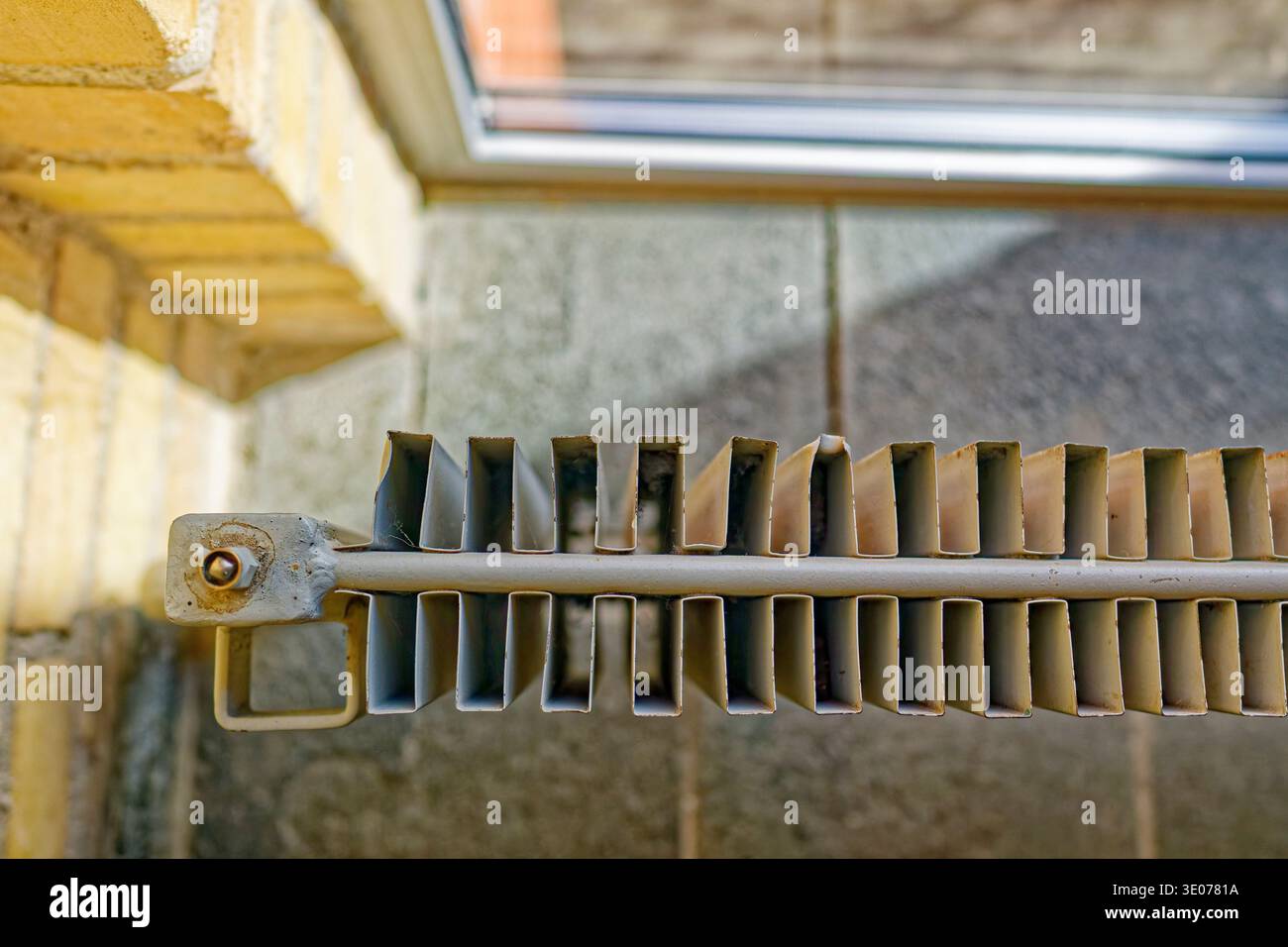 Heating Radiator Sign Old tiled signs hi-res stock photography and images - Alamy