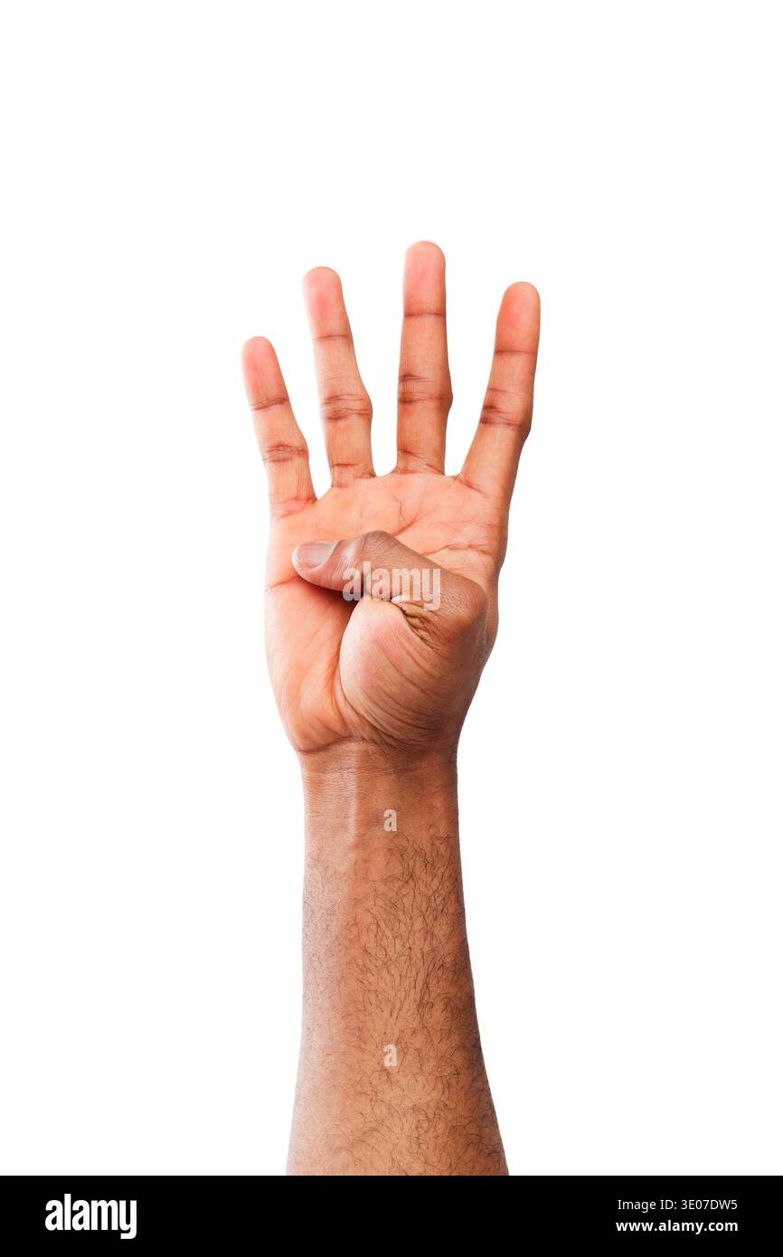 Finger four hi-res stock photography and images - Alamy