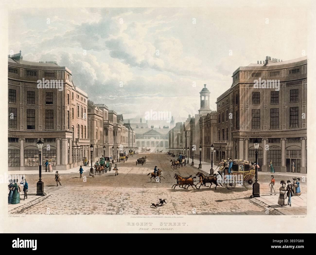 Regent street london archive hi-res stock photography and images