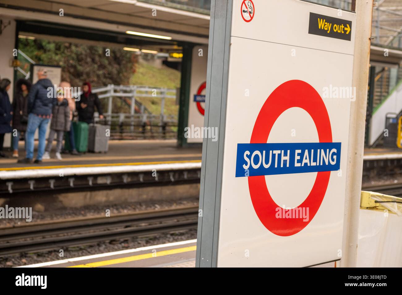 LONDON - JANUARY 23, 2026: South Ealing tube station – iconic ...