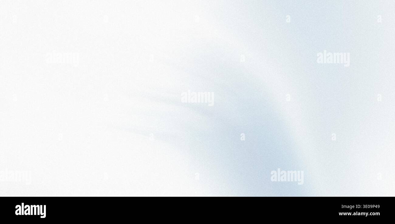 A gentle blue shadow on a white textured surface with subtle gradient effect and smooth curves Stock Photo
