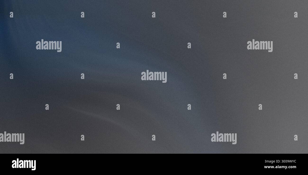 Dark gray background with a blue shadow texture, gradient effect, smooth transition Stock Photo