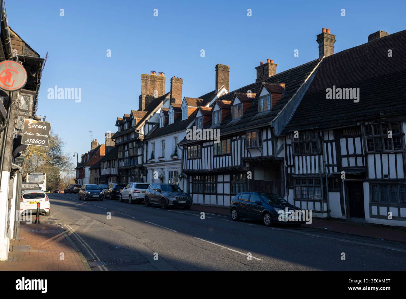 East Grinstead, market town in West Sussex, England, near the East Sussex, Surrey, and Kent borders Stock Photo