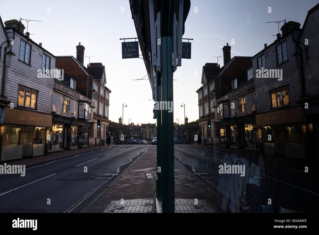 East Grinstead, market town in West Sussex, England, near the East Sussex, Surrey, and Kent borders Stock Photo