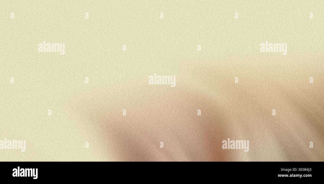 A beige textured background with a soft gradient creates a neutral and versatile abstract design Stock Photo