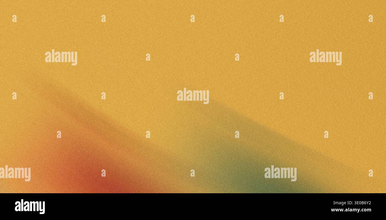 A textured yellow abstract background features a subtle gradient and grainy surface Stock Photo
