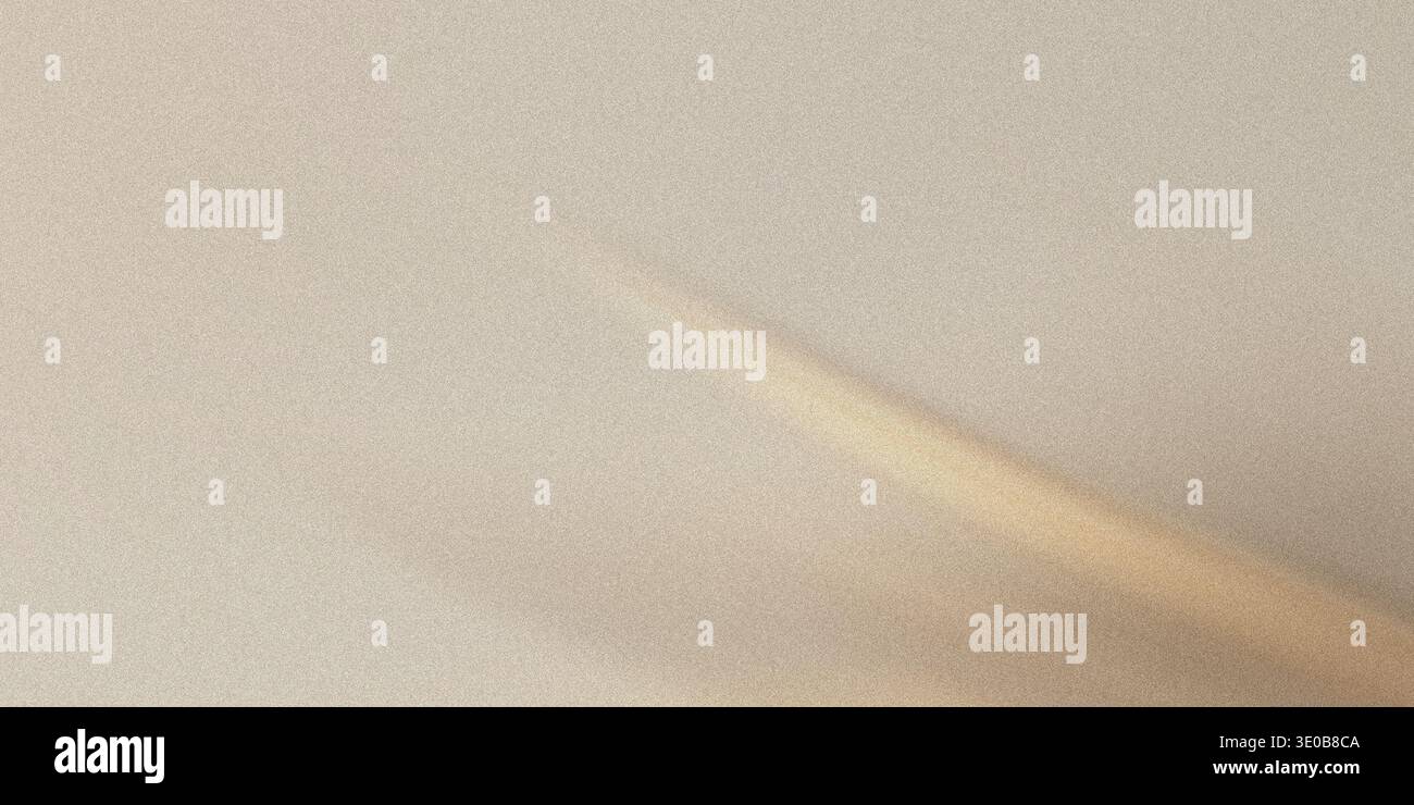 A subtle beige texture with a soft light gradient creates a minimalist and versatile background Stock Photo