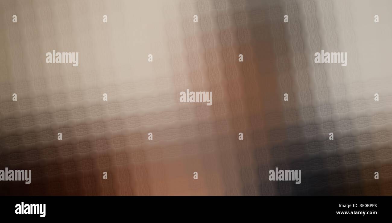 Abstract blurred background with a subtle geometric pattern and soft color gradient Stock Photo