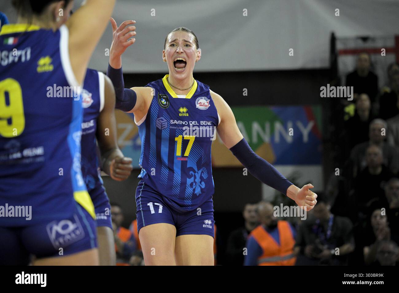 EKATERINA ANTROPOVA During Savino Del Bene Scandicci Vs Fenerbahce Opet Ekaterina Antropova During Savino Del Bene Scandicci Vs Fenerbahce Opet Kulubu Cev Champions League Women Volleyball Match In Florence Italy March 11 2026 3E0BR9K