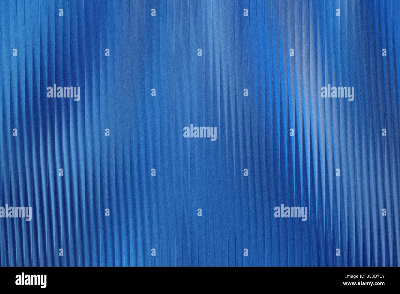 A textured blue background with vertical ribbed patterns and a subtle gradient effect Stock Photo