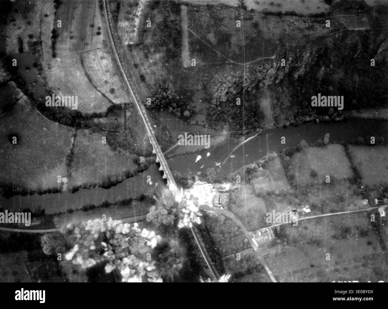 War planes bombing railway hi-res stock photography and images - Alamy