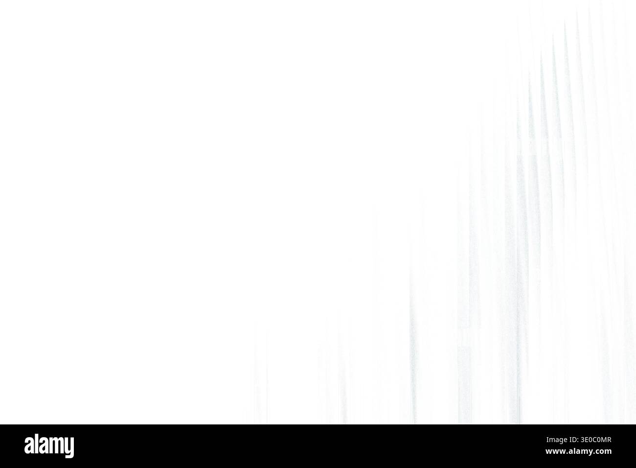 Abstract background with vertical blue and white lines creating a sense of movement and depth Stock Photo