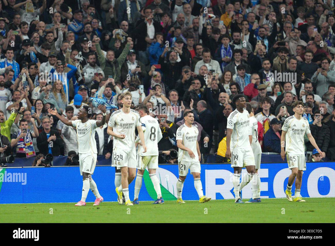MADRID SPAIN MARCH 11 Federico Valverde Of Real Madrid Scores His 