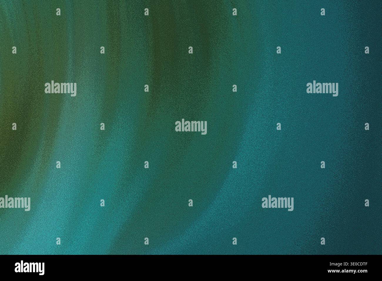 A blurry image featuring a vertical gradient transitioning from a pale olive green to a deep teal. The texture is smooth with subtle variations in sha Stock Photo
