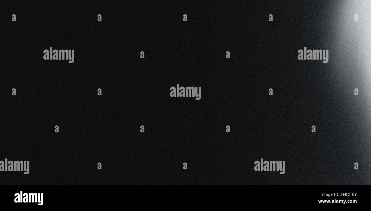 A simple image featuring a smooth gradient transition from black to a bright white, creating a stark contrast. Stock Photo
