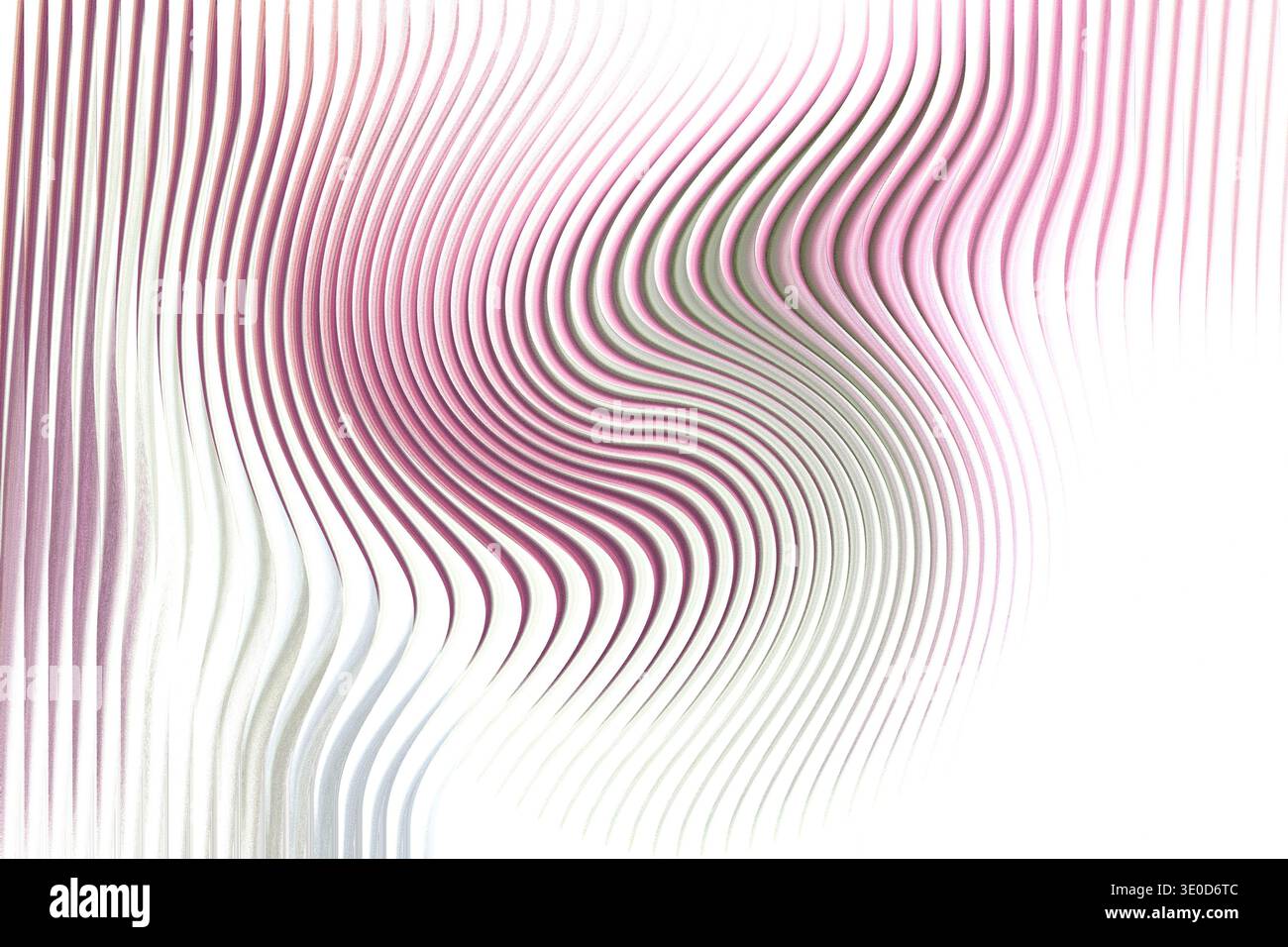 Abstract blurry image featuring a blend of pink and white colors creating a soft and dreamy effect Stock Photo