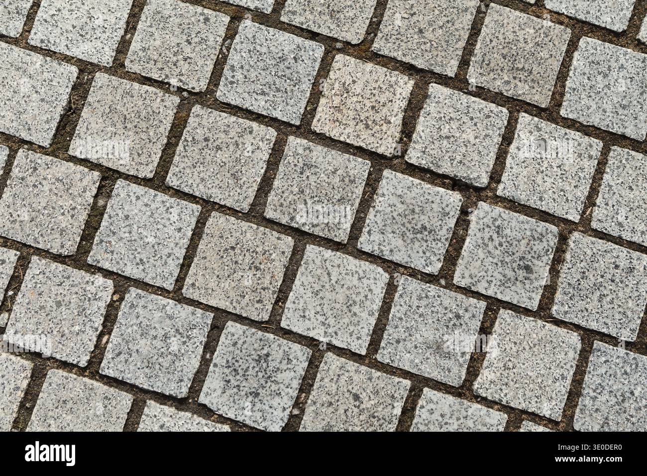 Gray cobbles textured background Stock Photo