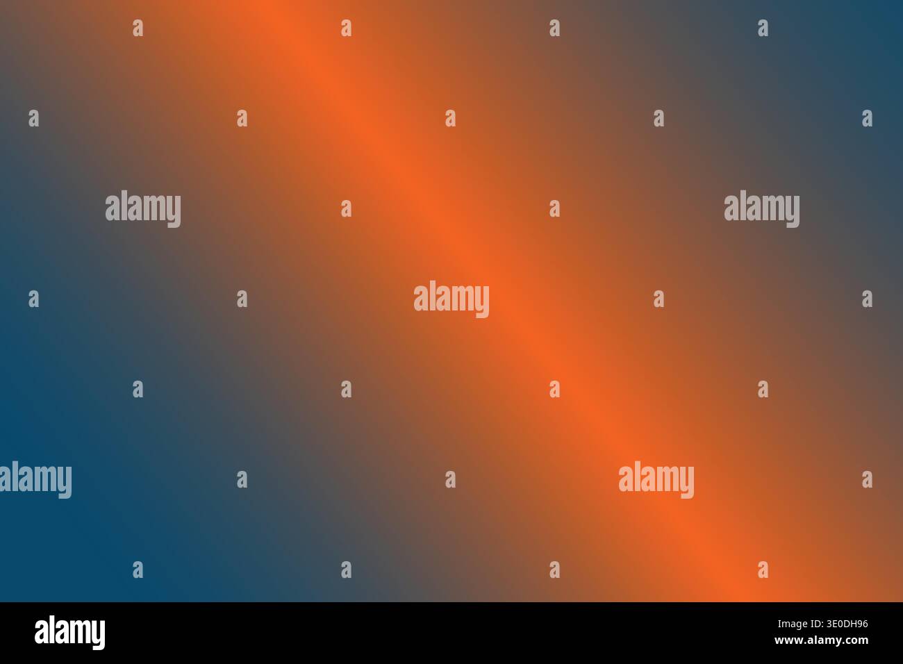Electric Blue Orange Vibrant Gradient Background Stock Vector