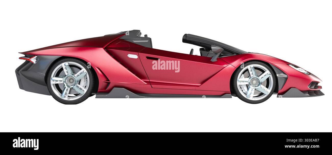 Sports car side view modern hi-res stock photography and images - Alamy