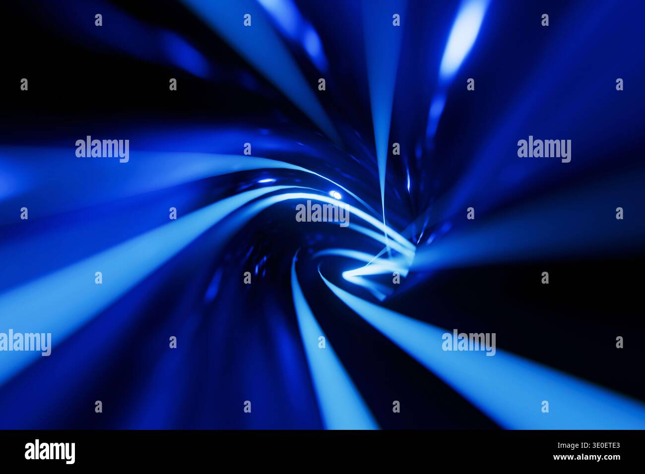 Abstract speed tunnel warp in hi-res stock photography and images - Alamy