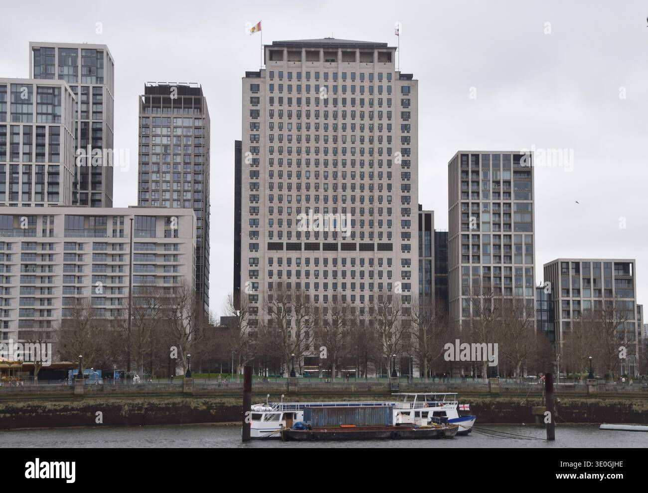 Shell Headsquaters London, UK. 12th March 2026. General view of Shell headquarters as CEO ...