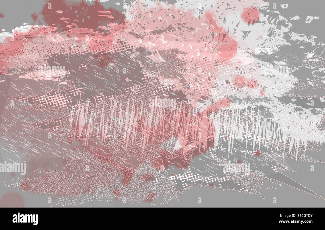 Abstract grunge texture pink color background vector Stock Vector