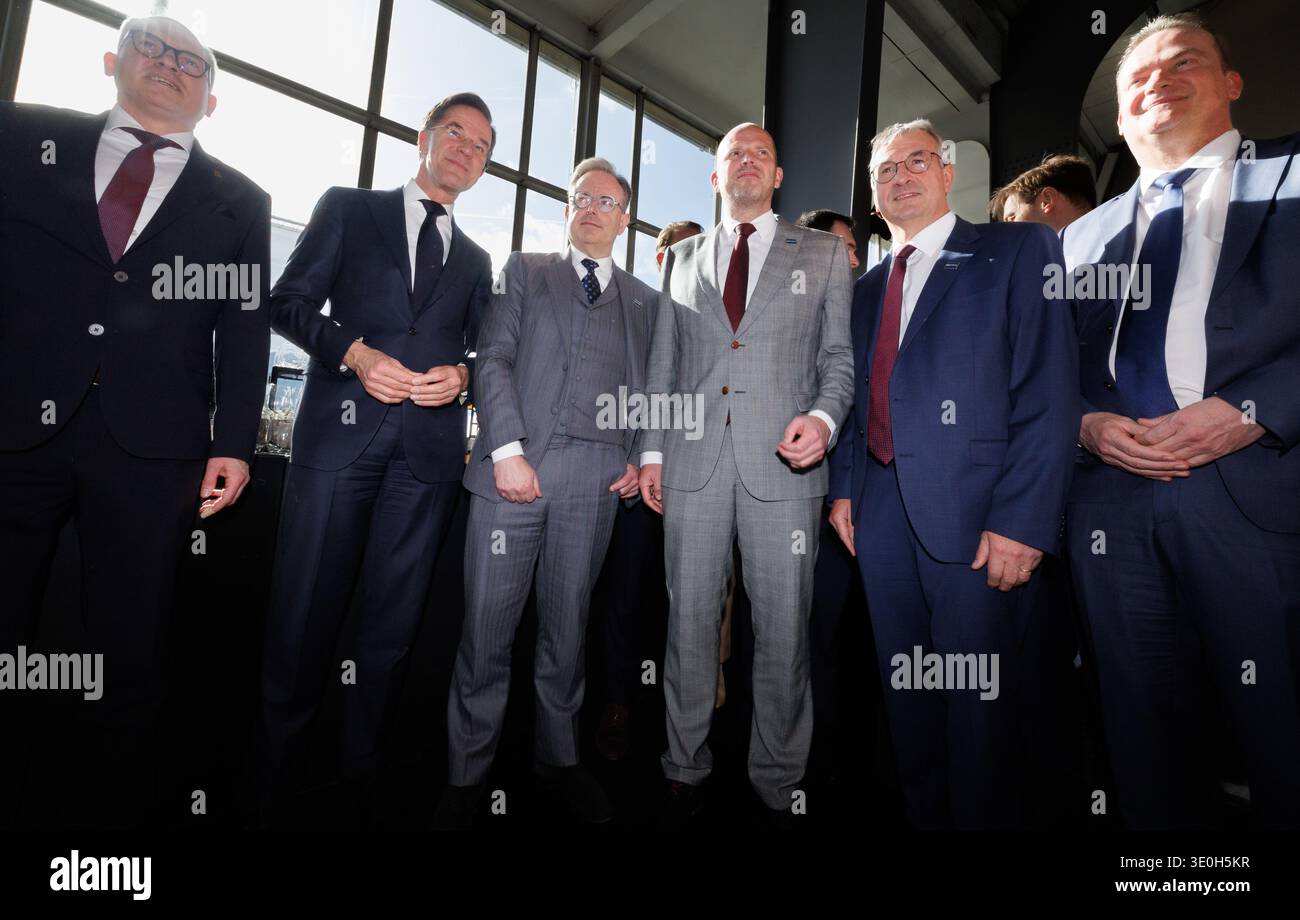 Mark Rutte Bedex Brussels, Belgium. 12th Mar, 2026. Flemish Minister-President Matthias ...