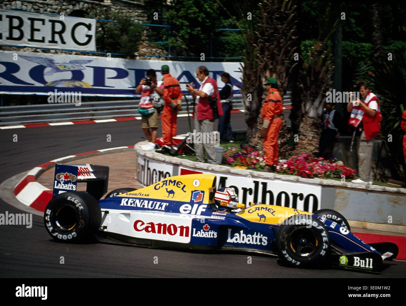 1992 Nigel Mansell - Williams FW14B-Renault - F1 Monaco Grand Prix