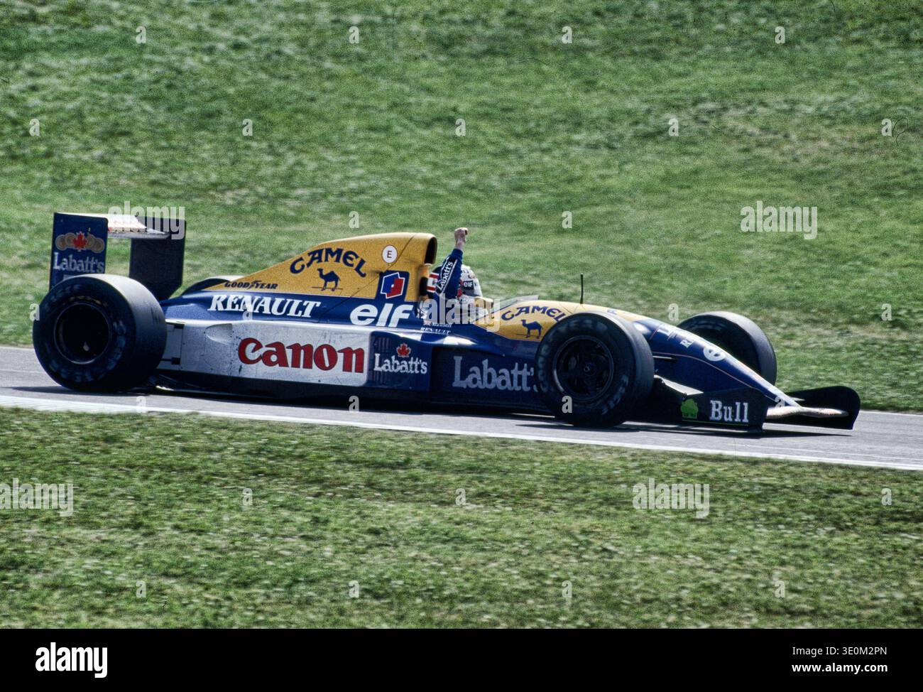 1992 Nigel Mansell - Williams FW14B-Renault - F1 San Marino Grand 