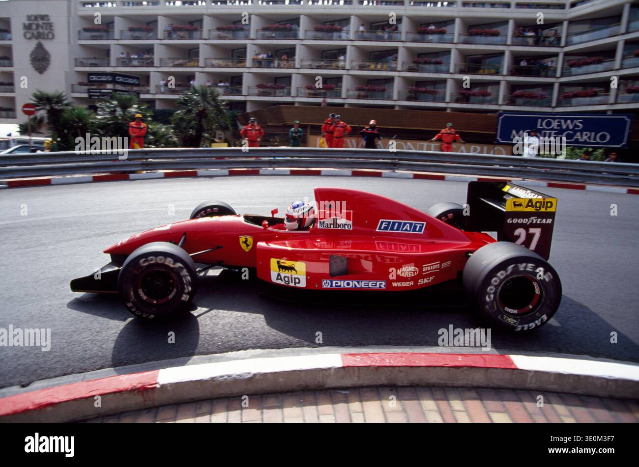1992 Jean Alesi - Scuderia Ferrari F92A - F1 Monaco Grand Prix