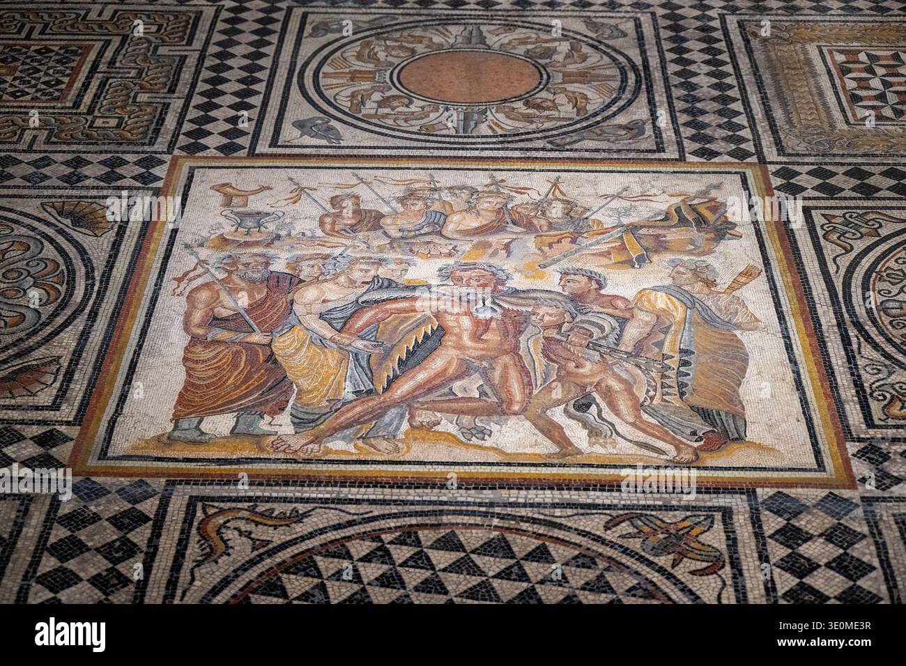 Detailed ancient roman floor hi-res stock photography and images - Alamy