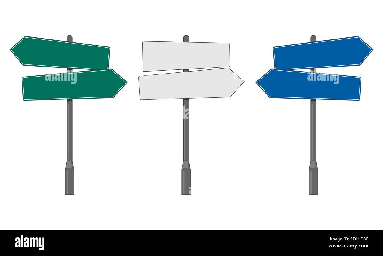 Direction Signs Vector