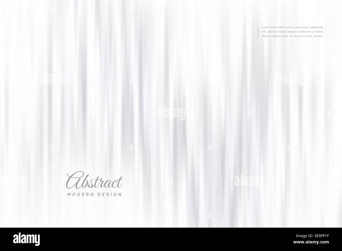 Abstract white background with silver effect. Light gray colour texture. Grey blue modern pattern. Gradient textur. Line patern. Lines geometric backd Stock Vector