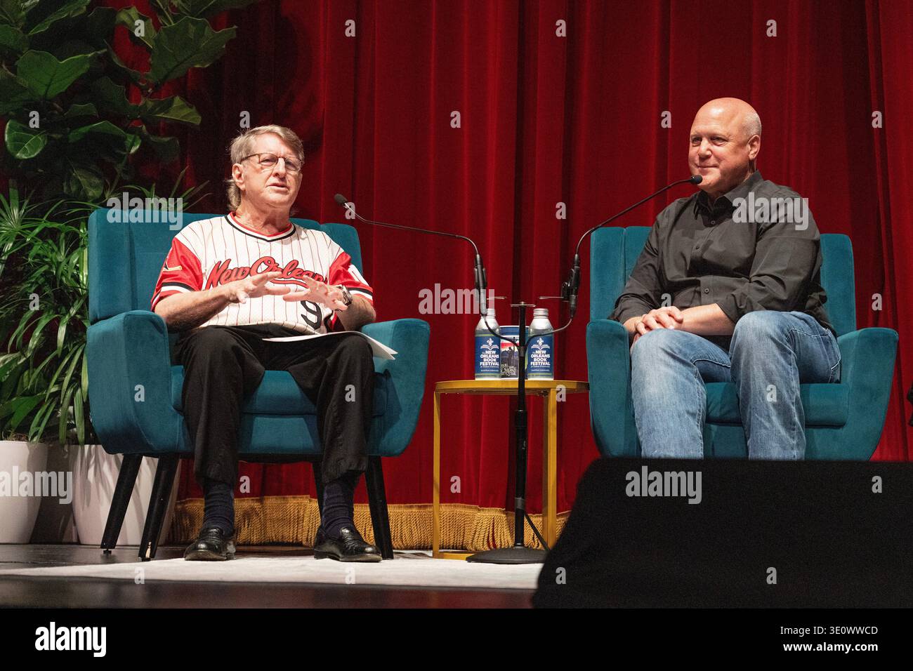 Quintel Davis Quint Davis, left, and Mitch Landrieu during the New Orleans Book ...