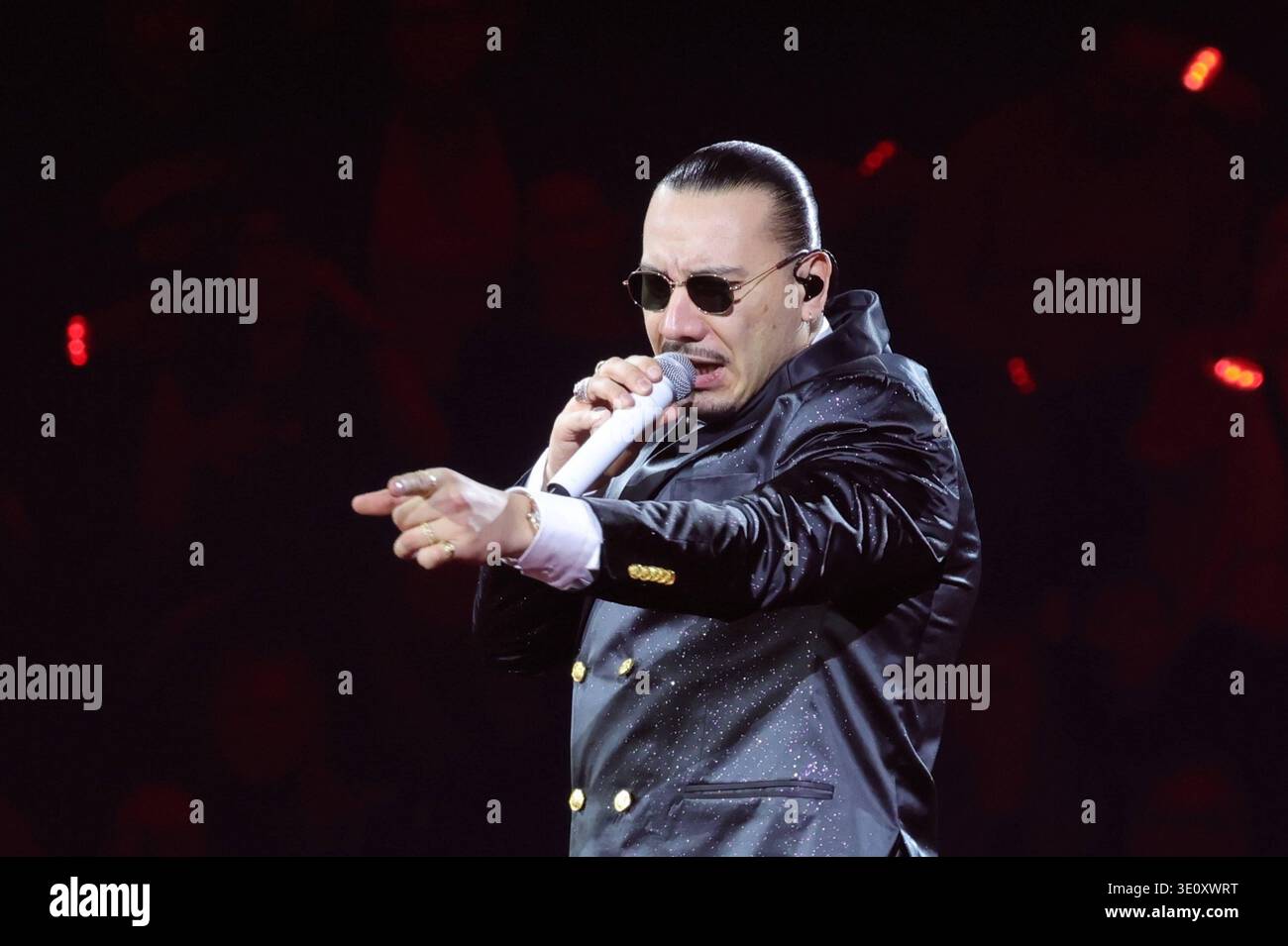 Apache The Rapper 28.01.2026, Apache 207, Rapper, im Konzert live in der Uber Arena ...