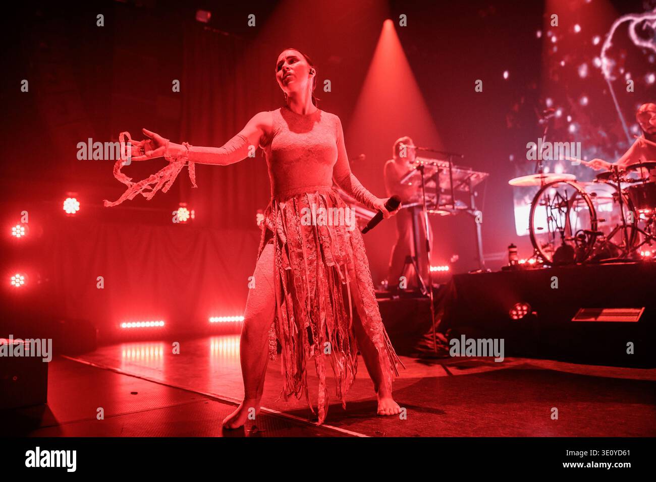 Oslo, Norway. 13th Mar, 2026. The Norwegian indie pop band Highasakite ...