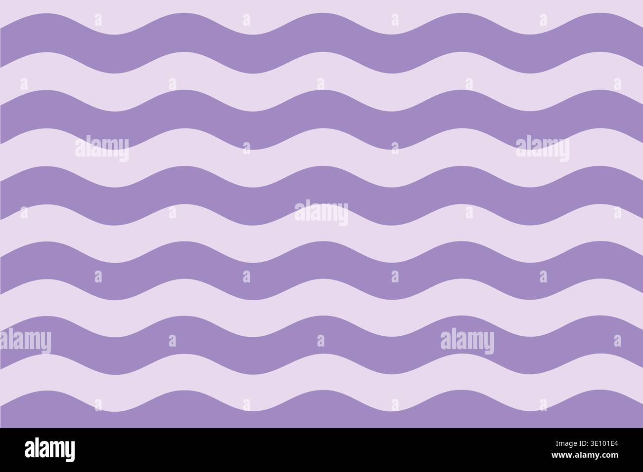 Seamless purple wavy line pattern abstract wave background modern vector texture Stock Vector