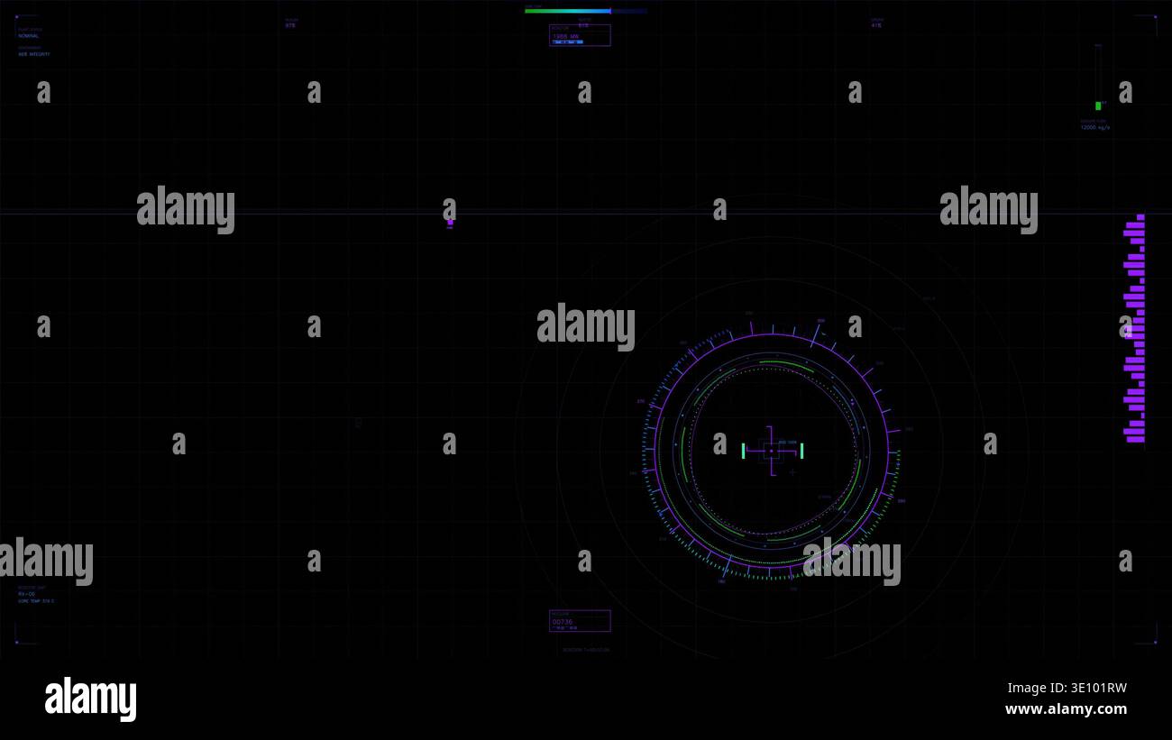 Nuke Interface Layout Nuclear data center hi-res stock photography and images - Alamy