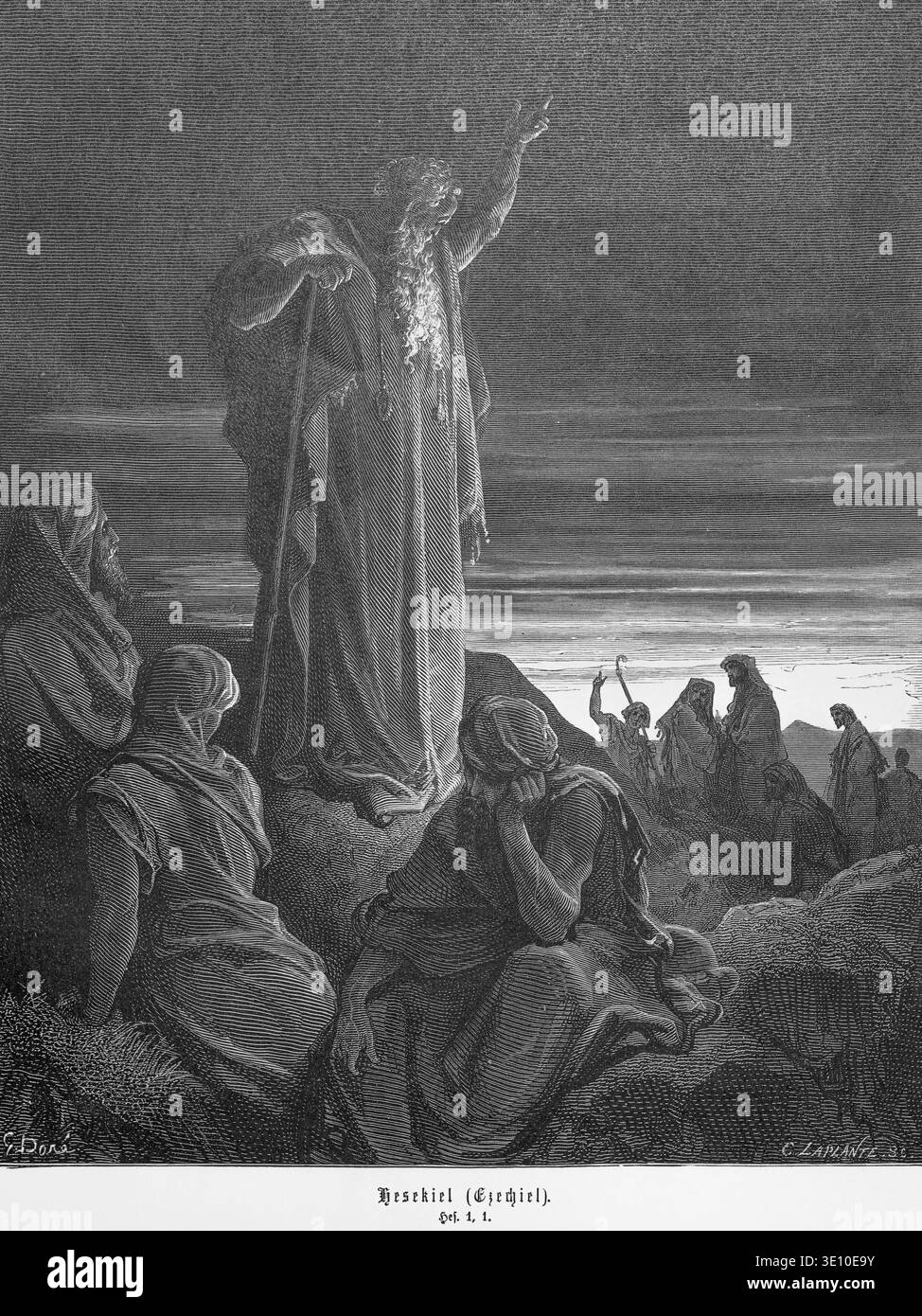 Book of ezekiel chapter 1 hi-res stock photography and images - Alamy