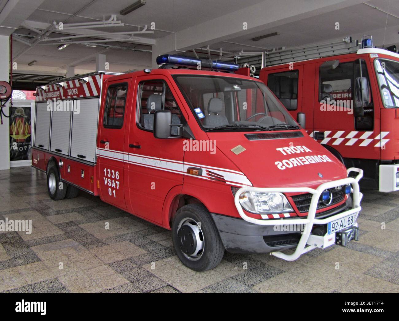 Inside fire station hi-res stock photography and images - Alamy