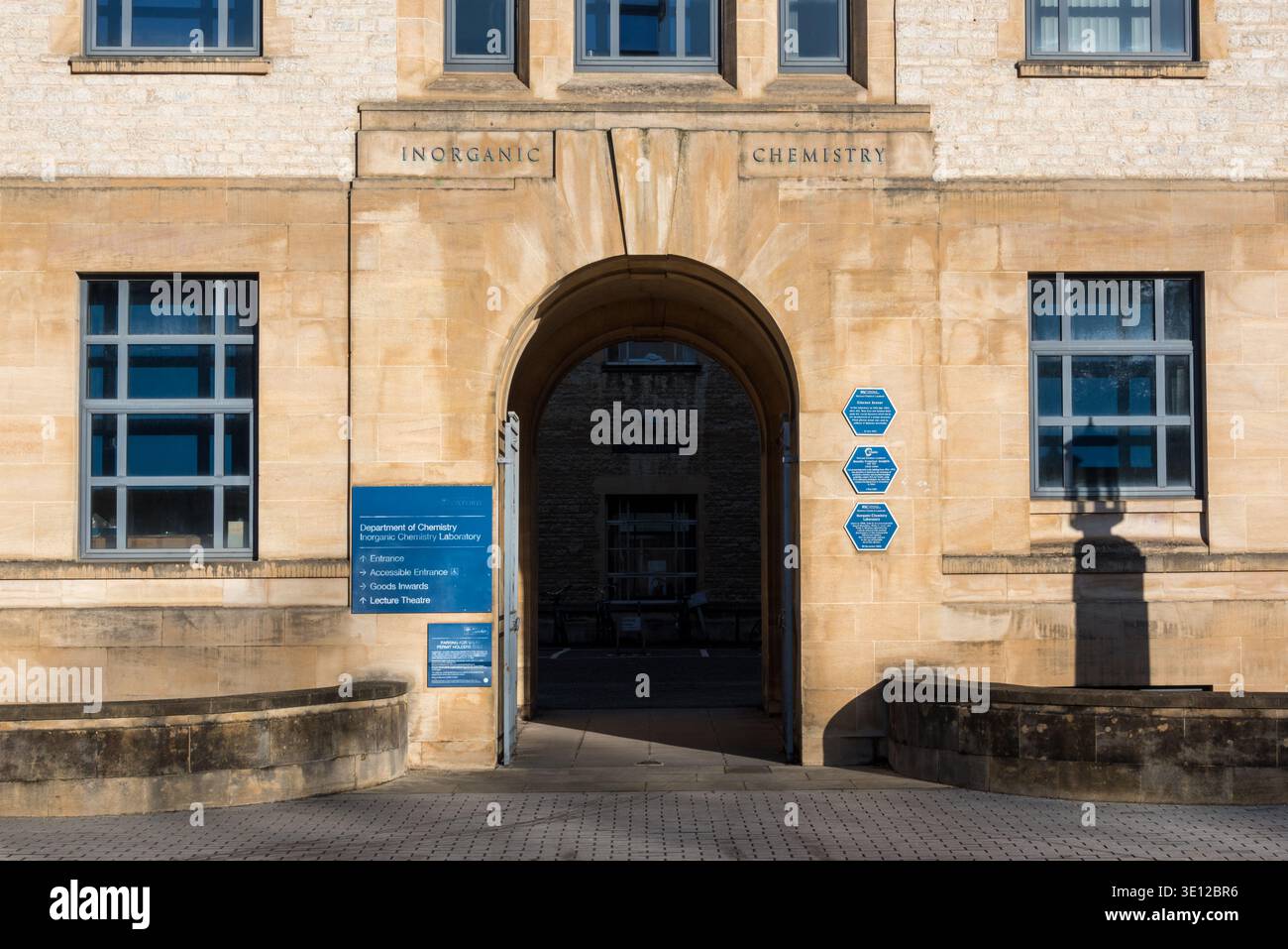 Inorganic Chemistry departmet labs, University of Oxford, Oxford, UK Stock Photo