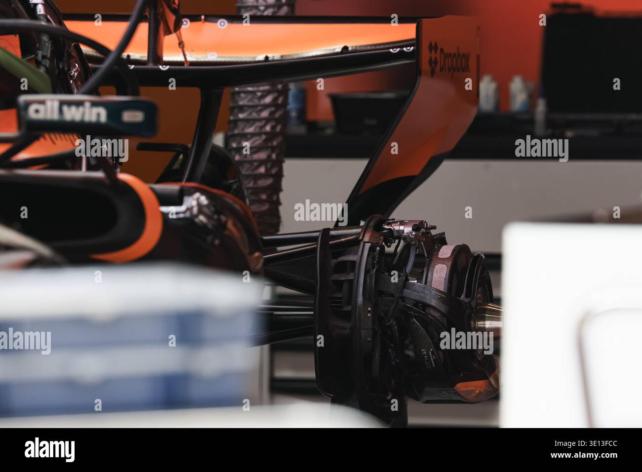 McLaren Rear wing, technical detail, during the Chinese GP, Formula 1 ...
