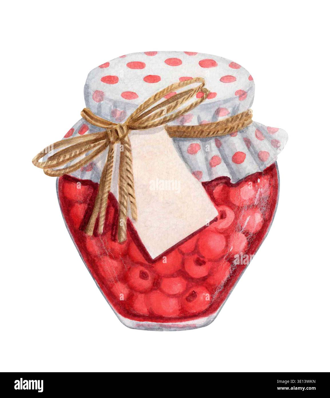 Jam jar illustration hi-res stock photography and images - Alamy