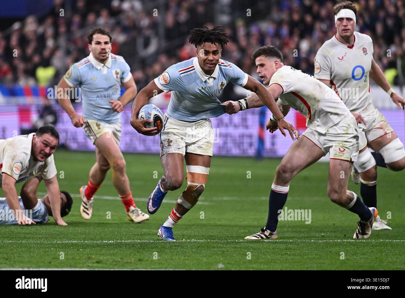 Six Nations Championship: France v England at the Stade de France on 14 ...