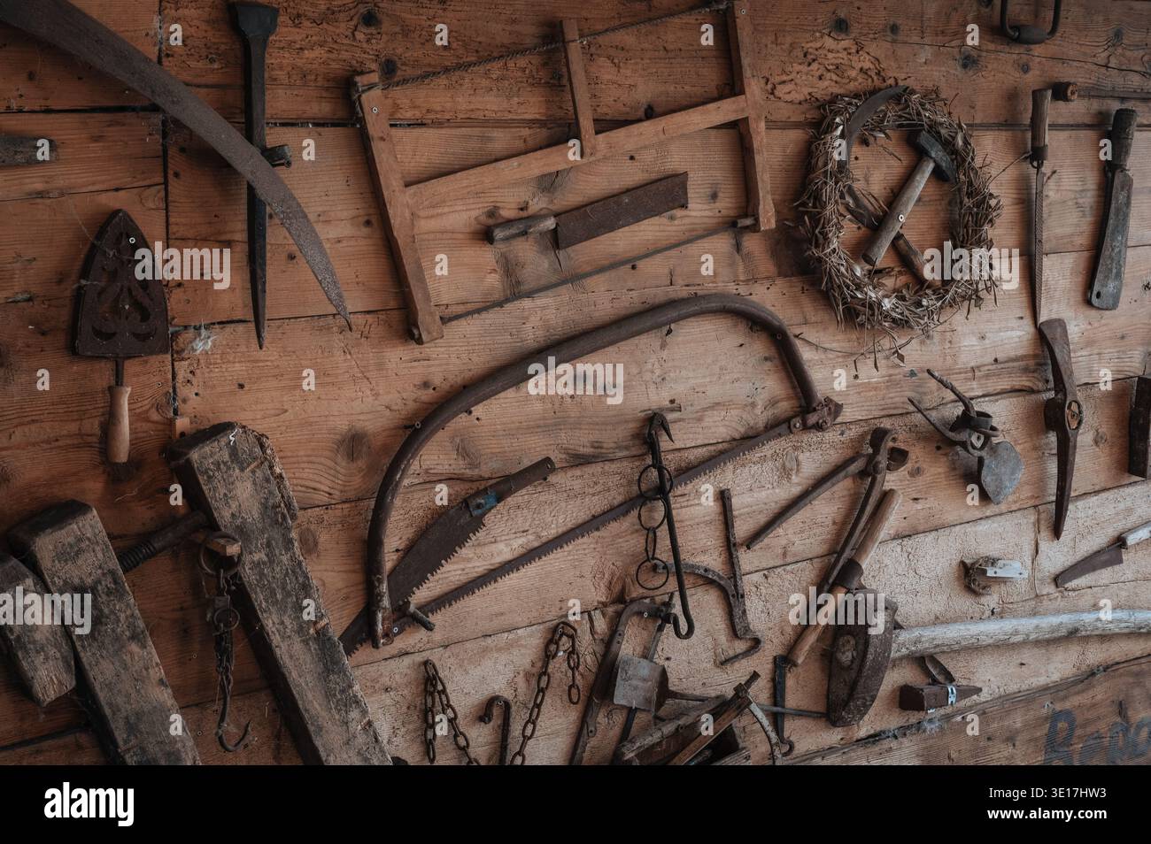 Vintage farming tools hi-res stock photography and images - Alamy
